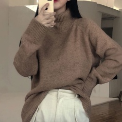 Ukawaii韓国レトロファッションスウェートエレガントニットセーター
