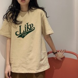 Ukawaii韓国系bfカジュアルプリント半袖Ｔシャツ