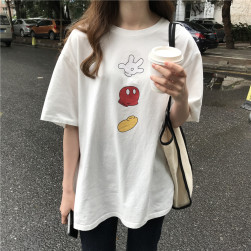 Ukawaii人気 新作ファッションプリント半袖Tシャツ