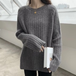 Ukawaii今だけの激烈超特価！韓国系 シンプル 無地 定番 合わせやすい セーター