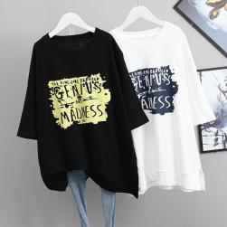 Ukawaii オーバーサイズ 人気 韓国風 カジュアル ゆったり 半袖 Ｔシャツ