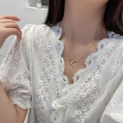 Ukawaii シンプルな美しさ かわいい ファッション ネックレス
