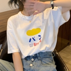 Ukawaii 人気高い 通学 可愛い キャンパス 半袖 夏 Ｔシャツ