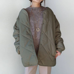 Ukawaii 上品なシルエット ファッション 着痩せ 長袖 無地 シングルブレスト レディース ジャケット