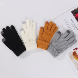 人気高い キュートシンプル 伸縮性いい 暖かい 手袋