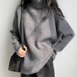 4色 大流行新作 韓国系 ファッション 肌触りよく 防寒 保温性いい ニットセーター