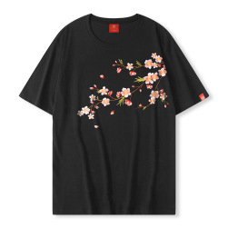 【男女兼用】大流行新作 ファッション ラウンドネック ビックシルエット 刺繍 プリント Tシャツ