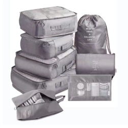 トラベルポーチ 収納ポーチ 6点セット アレンジケース 衣類収納ケース 旅行バッグ