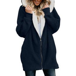 女性に大人気 高品質 フード付き 裏起毛 保温性いい 秋冬 カーディガン ジャケット