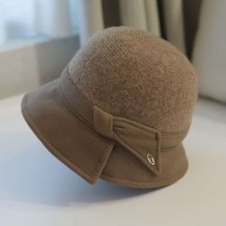 秋冬 ウール帽子 レトロ オールマッチ 帽子 冬用 暖かい 帽子