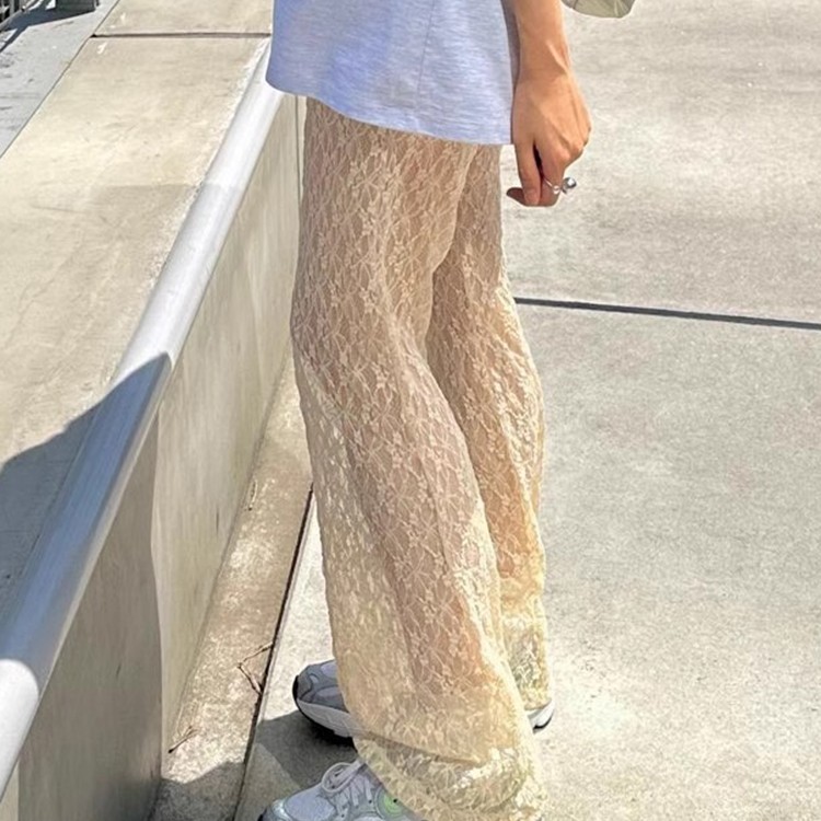 ショートパンツ  パンツ  セクシー  レース  チュール  裏地付き