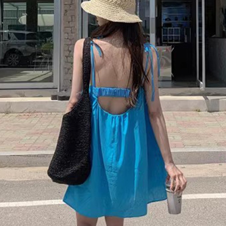 ゆったり  ワンピース  キャミワンピース  キャミソール  レトロ  セクシー  韓国風