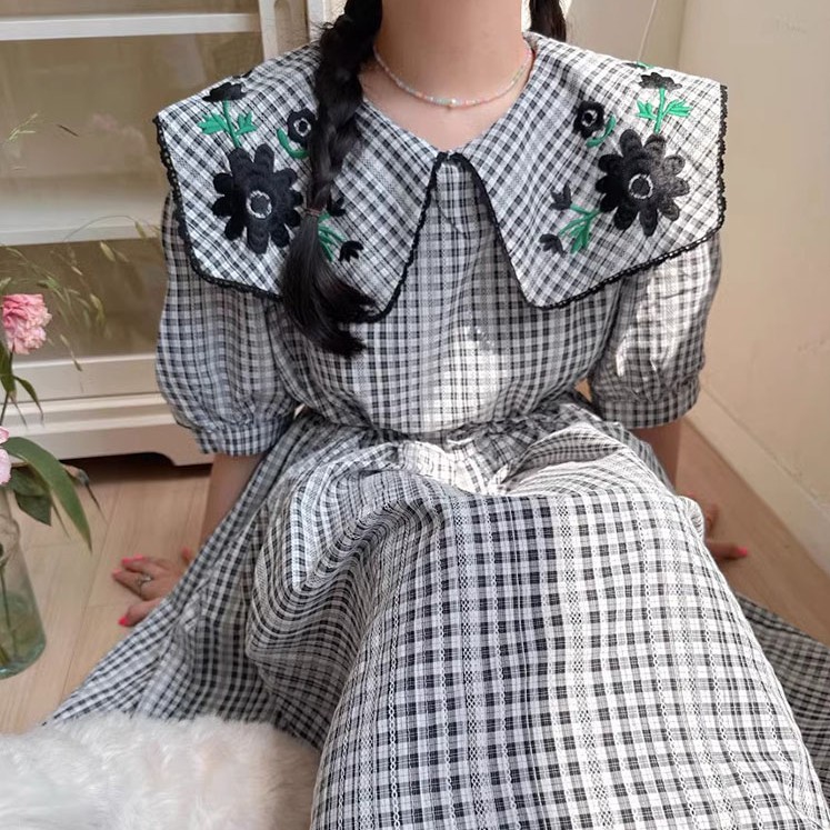 ワンピース  ガーリー  ロングスカート  ワンピース・スカート