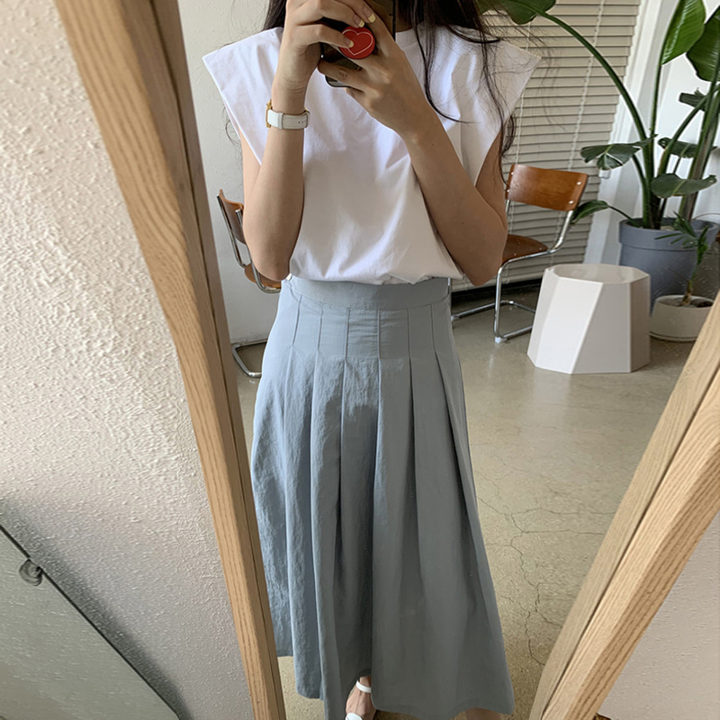 グレー スカート