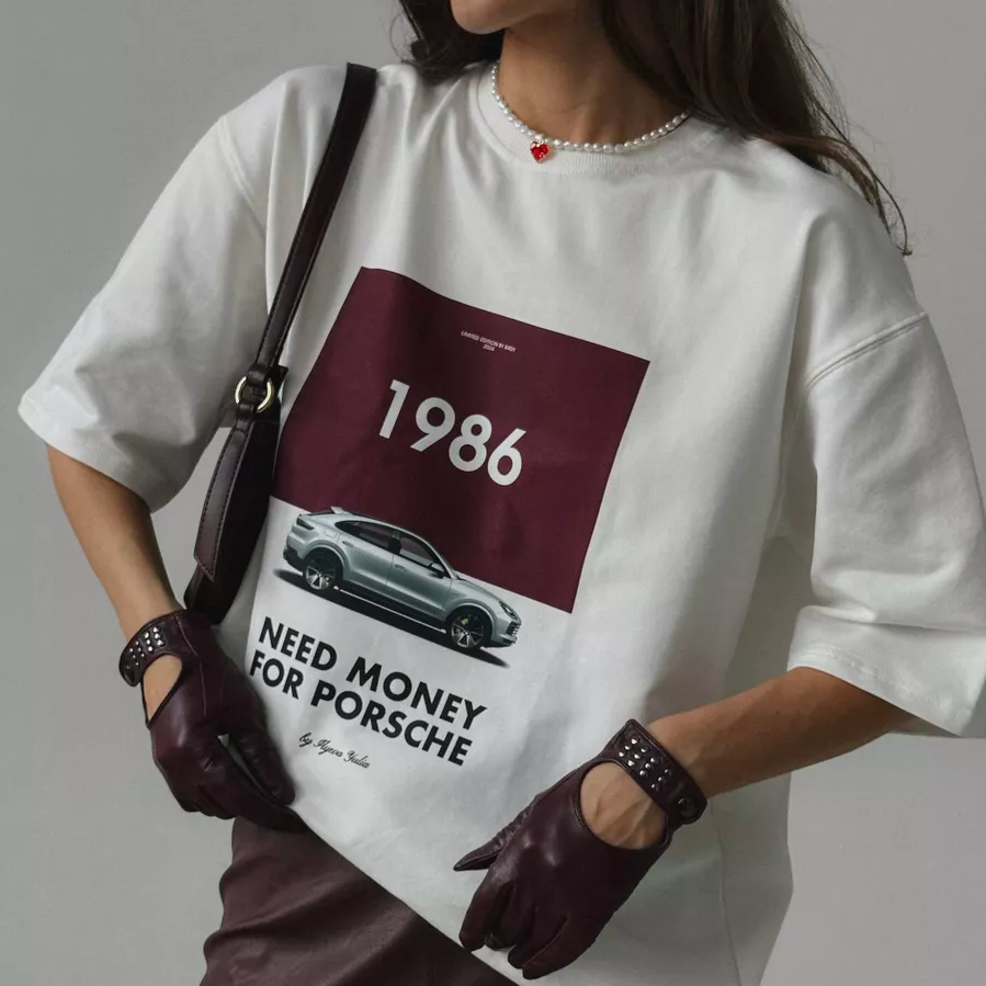 大きいサイズ対応 ゆったりシルエット ラウンドネック半袖Tシャツ