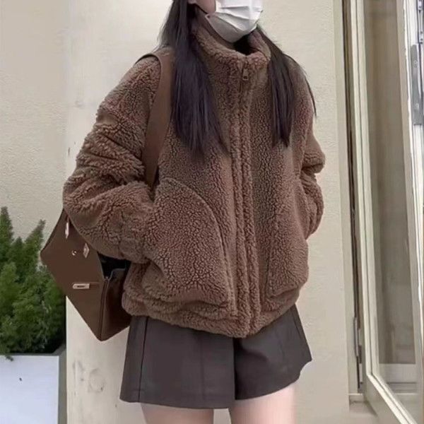 冬用 あったかジッパー ファージャケット