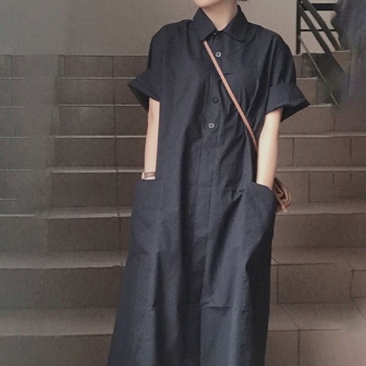ヴィンテージチェックルーズ半袖シャツ
