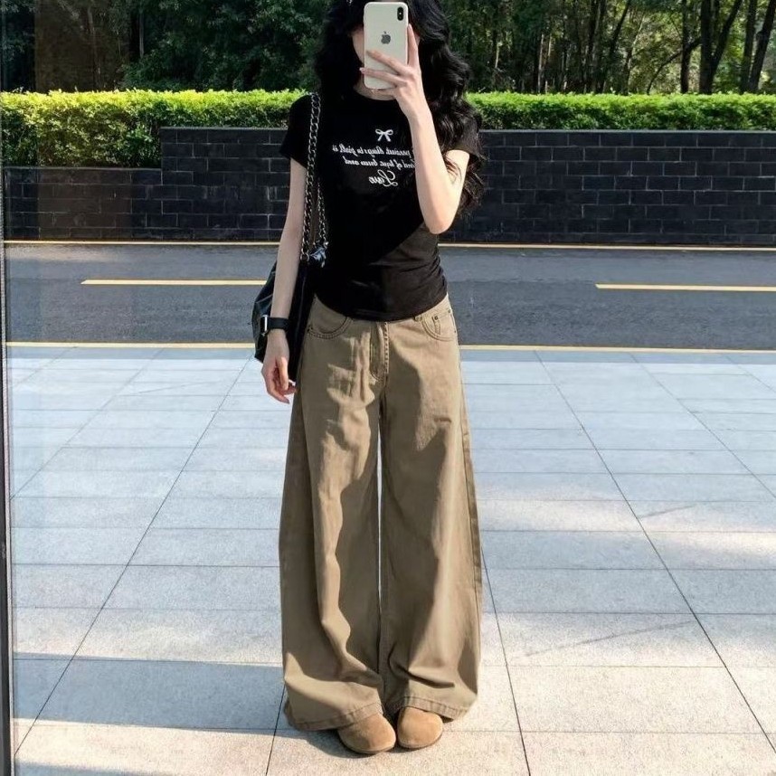 ミッドウエスト ルーズワイドロングパンツ